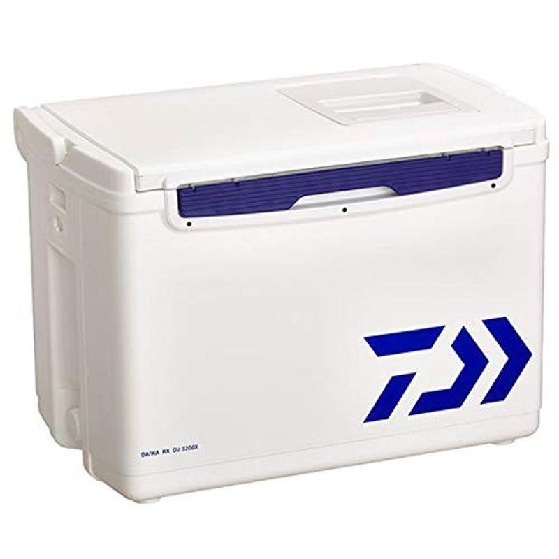 ダイワ(DAIWA) クーラーボックス RX GU3200X ホワイト/ブルー 釣り 32リットル