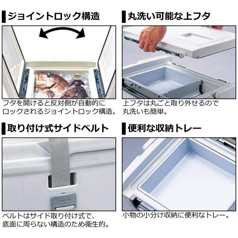 ダイワ(DAIWA) クーラーボックス RX GU3200X ホワイト/ブルー 釣り 32リットル DAIWA クーラーボックス RX GU3200X ホワイト/ブルー 釣り 32リットル cm