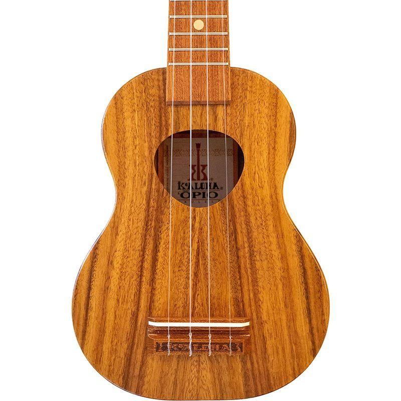 「人气商品」 KoAlohaOpio KSO-10 コアロハ オピオ ソプラノ ウクレレ(アカシアコア材単板 タイ産 ケース付 KoAloha直系ブランド 【CEG8791637805】(31200円)