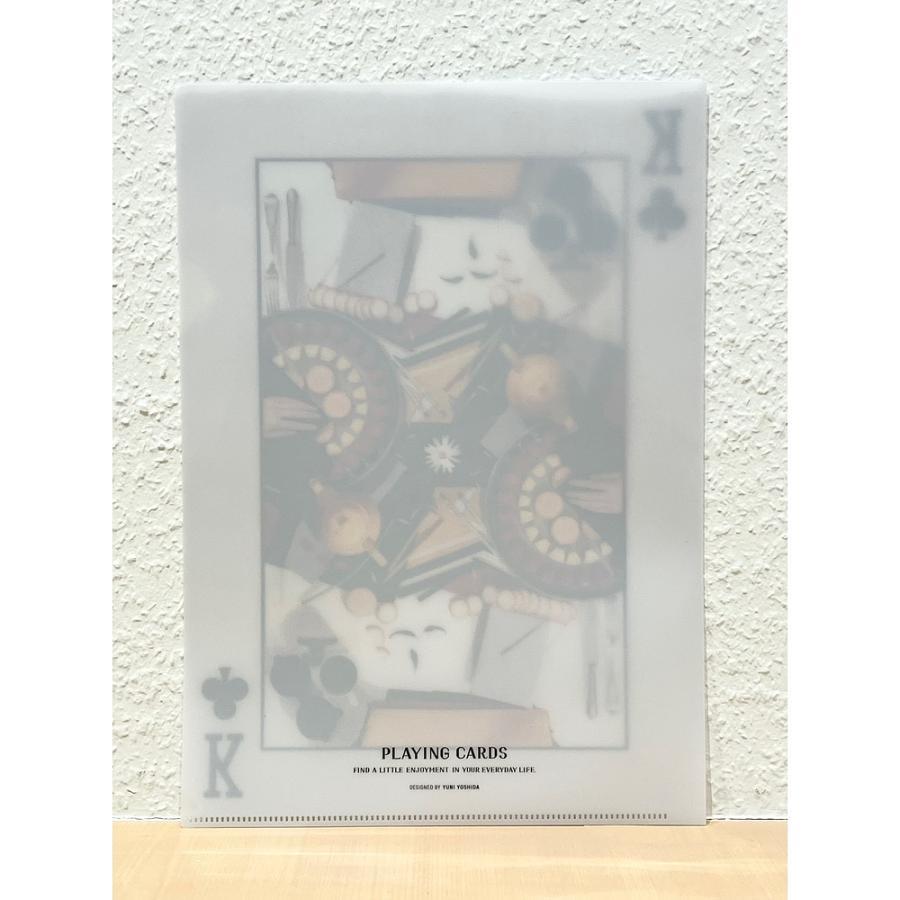 【吉田ユニ】PLAYING CARDS A4 CLEAR FILE/K｜k-tsutayabooks｜02