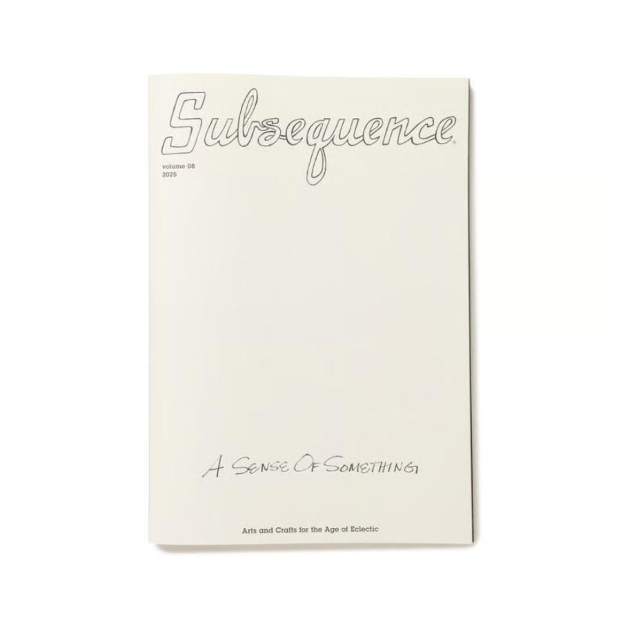 Subsequence Magazine vol.8 : 京都 蔦屋書店 - 通販 - Yahoo!ショッピング