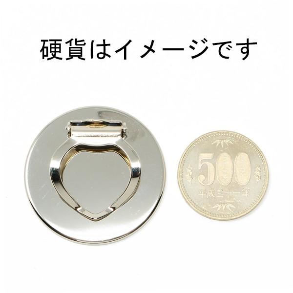 帯留め 帯飾りにも】台皿付きスカーフ留め金具 薄地のスカーフ用 銀色