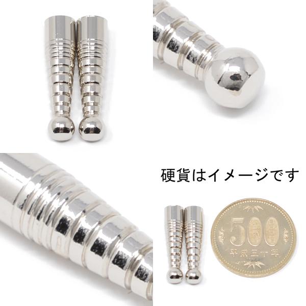 ループタイ剣先・留め金具×１０セット 金具ストッパー付き 剣先・金具色選択 クリックポスト発送(ポスト投函　時間指定不可)_9