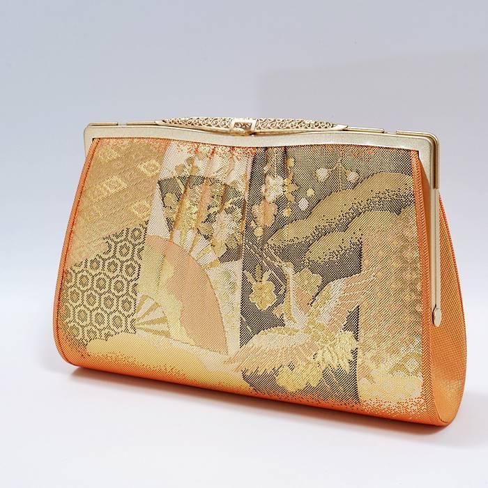 佐賀錦 バック 振袖バック 中古品 激安 結婚式 新年会 着物用バック