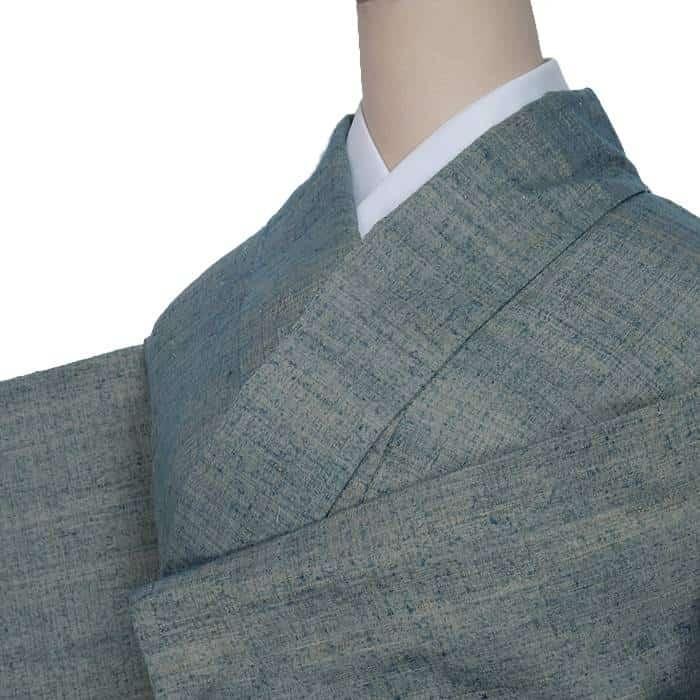 リサイクル付下げ 絵羽柄 紬地 絣柄 横段 洒落着物 藍色 身丈159cm 裄63cm Mサイズ 仕立て上がり リサイクル着物 セミフォーマル A1m6m7y3 訳あり 夏用 W きもの和總 通販 Yahoo ショッピング