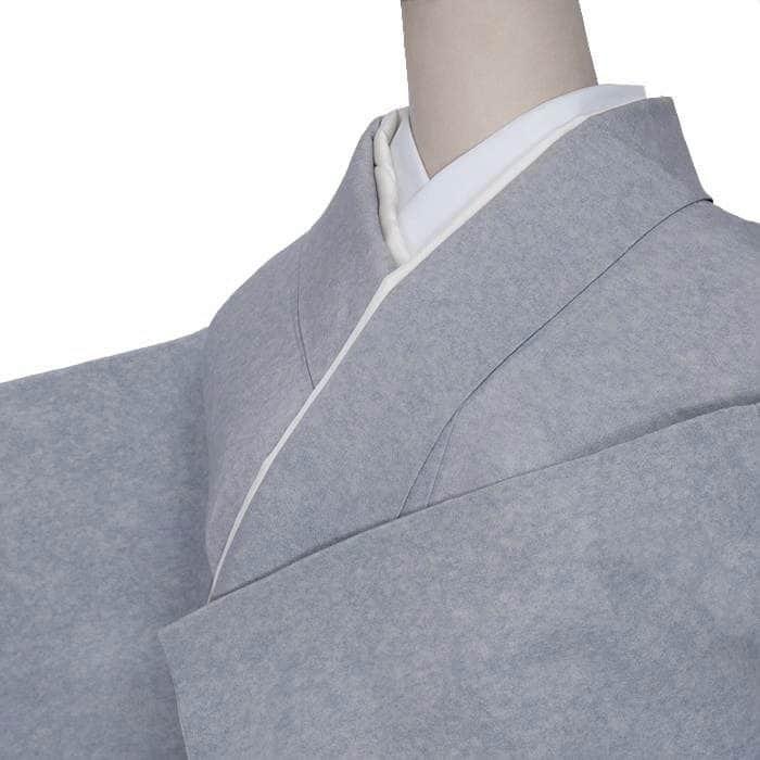 リサイクル訪問着袷 友禅染め 作家物 逸品 藍色 身丈157cm 裄63cm M