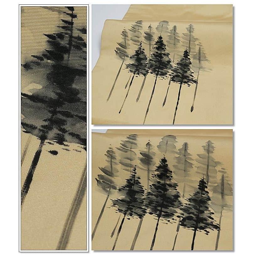 リサイクル 名古屋帯 九寸名古屋帯 塩瀬染め帯 正絹 蜂蜜色 リサイクル