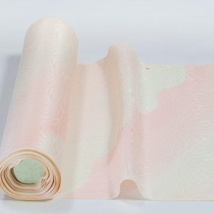 正絹 長襦袢 反物 中古品 襦袢反物 a6m0m1 雲取り染め襦袢 「中古」女