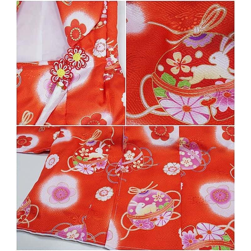 新品 七五三 3歳 フルセット アウトレット三歳祝着 三歳 着物 被布