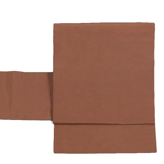 雲取り模様 名古屋帯 織り 正絹 茶系 無地 雲取り模様 名古屋帯 織り 正絹 茶系 無地 雲取り模様 名古屋帯 織り