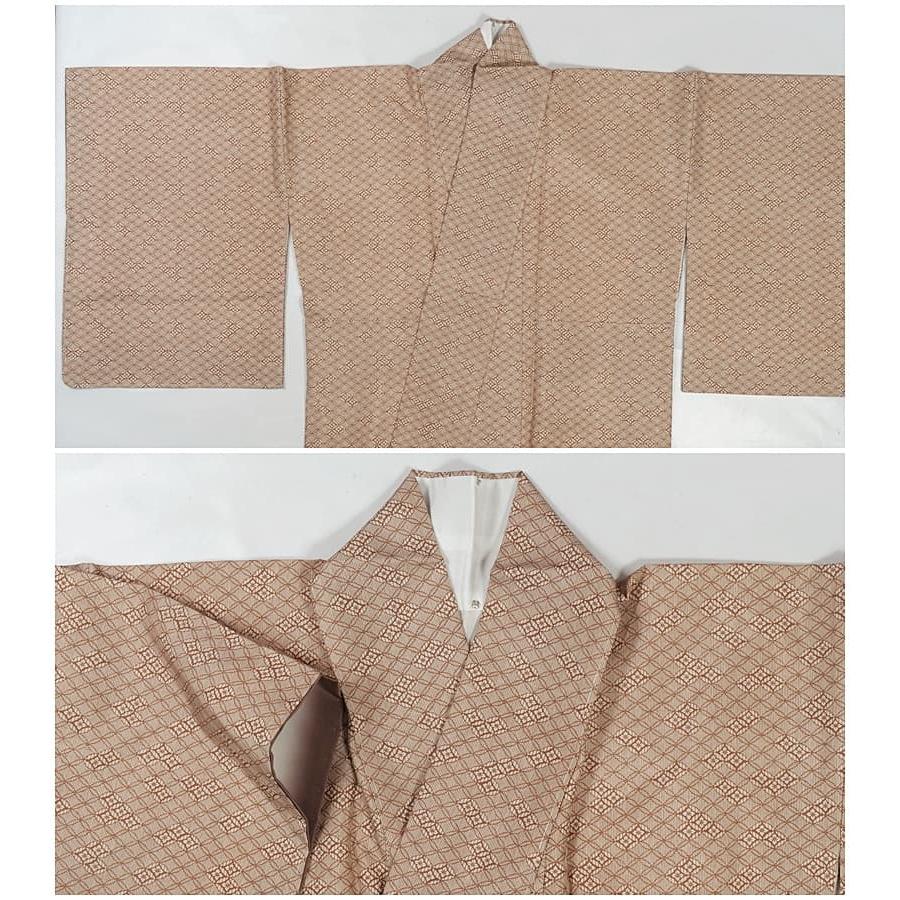 未着品 「人間国宝 南部芳松」小紋袷 伝統工芸 伊勢型紙 染小紋 未着品 「人間国宝 南部芳松」小紋袷 伝統工芸 伊勢型紙 染小紋