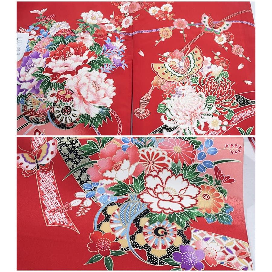 新品 正絹 祝着 リサイクル 初着 産着 宮参り 三歳祝着 七五三