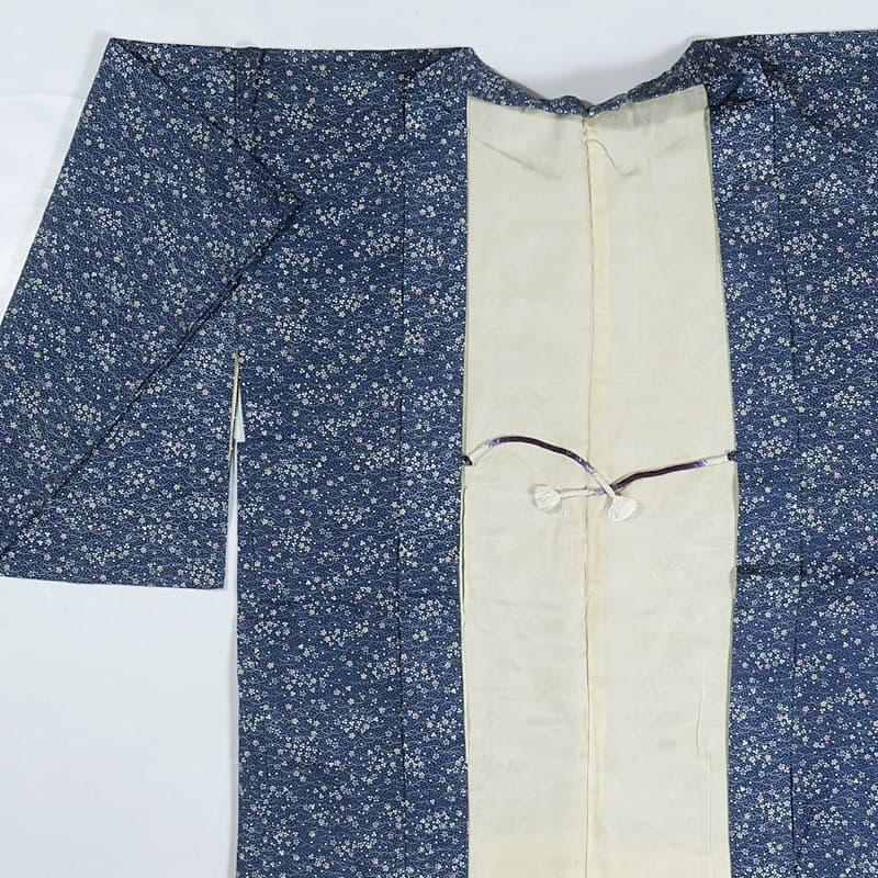羽織 リサイクル羽織 着物用コート 染め 正絹 丈77cm Sサイズ 裄63cm