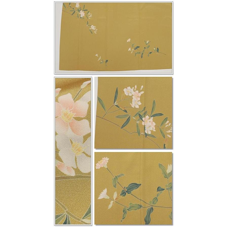 本加賀友禅 付下袷 中古着物」正絹着物 加賀友禅作家物|加賀付下げ