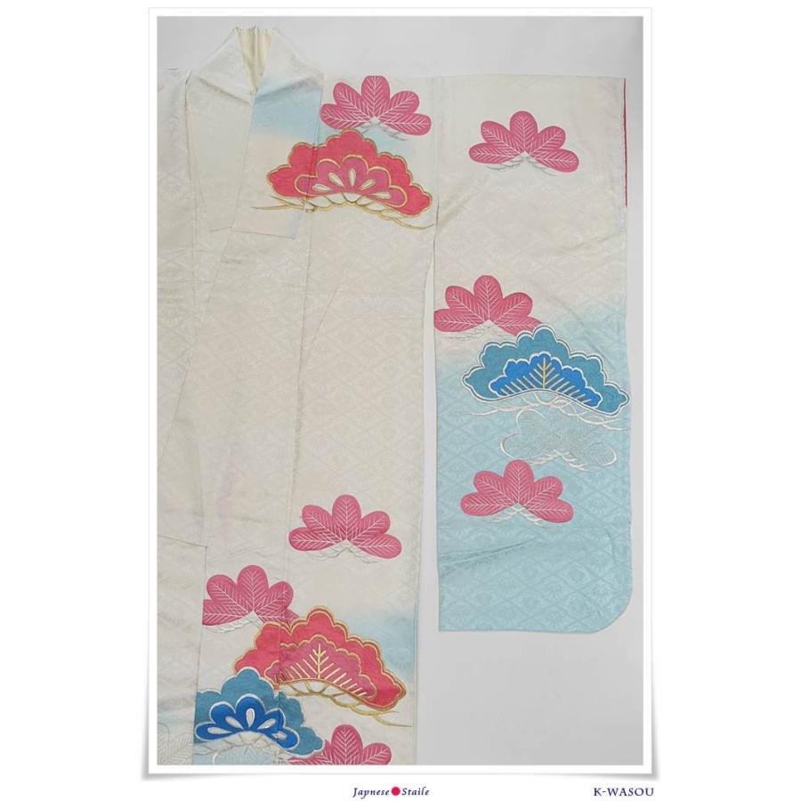 振袖 襦袢セット」リサイクル振袖襦袢セット 総刺繍襦袢セット 身丈