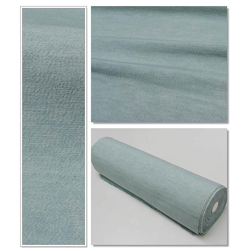 色無地 反物]新古品 反物無地着物 浜つむぎ 無地着物色無地 縮緬生地