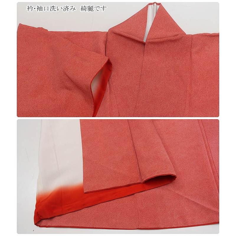 江戸小紋 着物」リサイクル 鮫小紋袷 小紋 身丈163cm Sサイズ 裄68cm