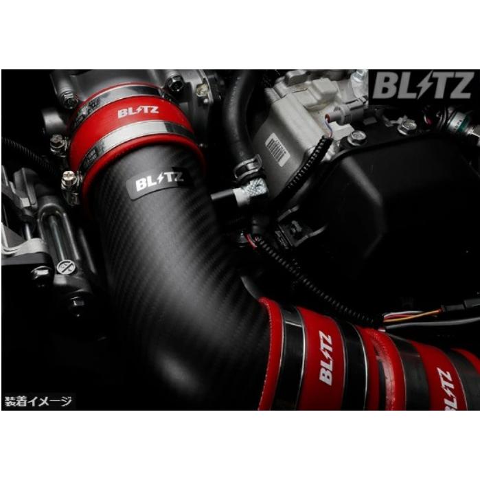 ブリッツ BLITZ カーボンパワーエアクリーナー+ドライカーボン