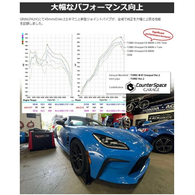 ZN8/ZD8 リアルスピード エキゾーストマニホールドキット Ver.2 ZN8/ZD8 リアルスピード エキゾーストマニホールドキット Ver.2