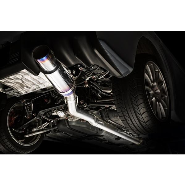 リアルスピード フルチタンマフラーキット ランサーエボリューション10 CZ4A 4B11(ターボ) 【競技専用部品】 RB6090-MT02Aの画像