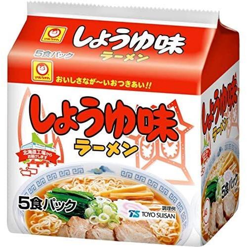 【北海道限定】マルちゃん　ラーメン　好きな味をケース（５食入り６袋）｜k-y-store