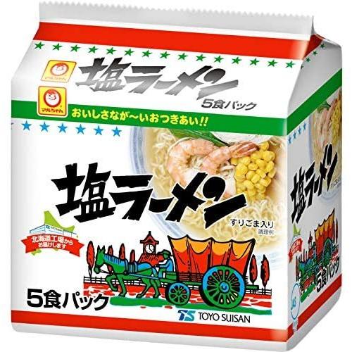 北海道限定】マルちゃん ラーメン 好きな味をケース（5食入り6