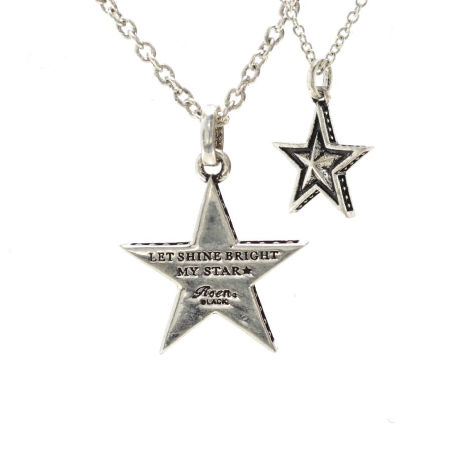ネックレス Czダイヤ メンズ スター シルバー リバーシブル Roen Black ロエン 星 Ro 603 紀州万屋 通販 Yahoo ショッピング