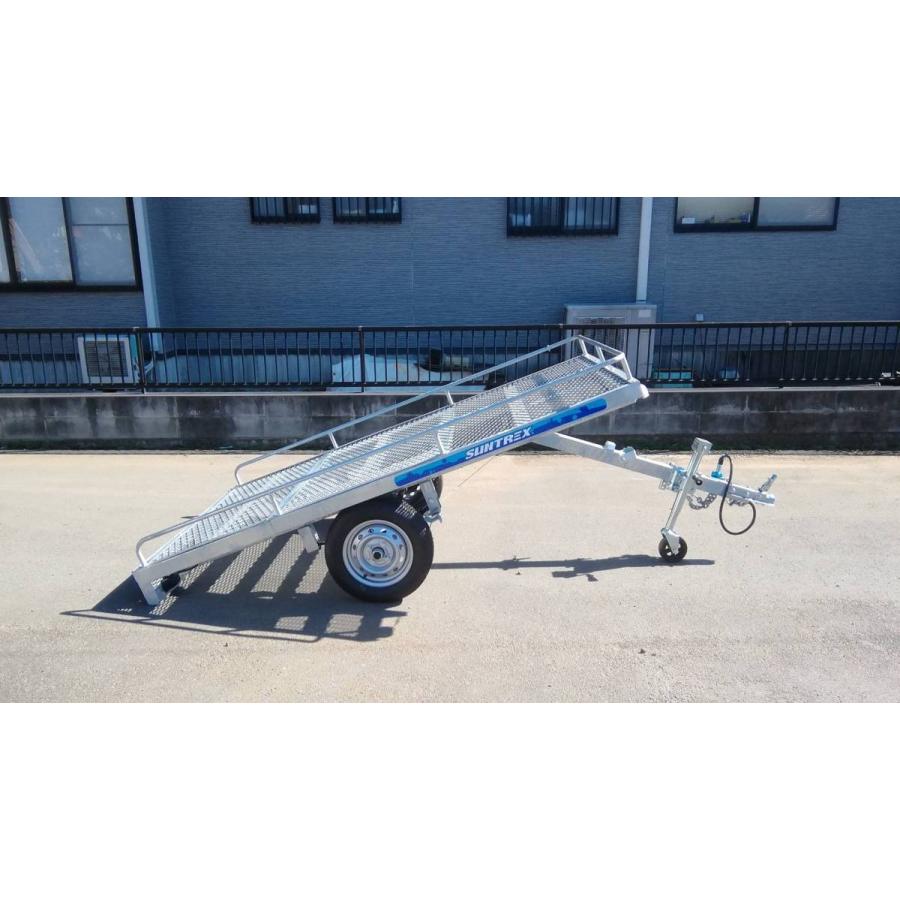 サントレックス TD02Z 軽トレーラー 駐車ブレーキ付き サントレックス TD02Z 軽トレーラー 駐車ブレーキ付き
