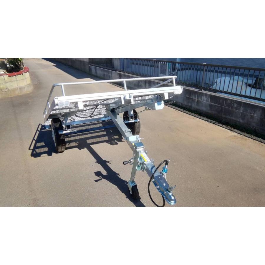 サントレックス TD02Z 軽トレーラー 駐車ブレーキ付き サントレックス TD02Z 軽トレーラー 駐車ブレーキ付き
