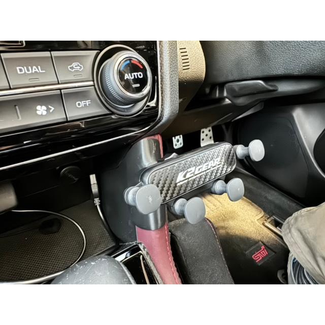 K2GEAR スマホ・ホルダーA type右側 スバル レヴォーグVM系 WRX