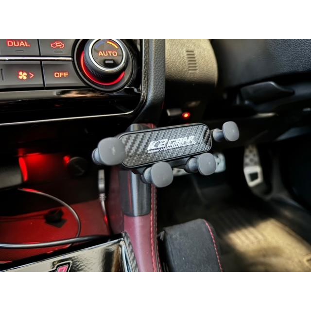 K2GEAR スマホ・ホルダーA type左側 スバル レヴォーグVM系 WRX VA系 