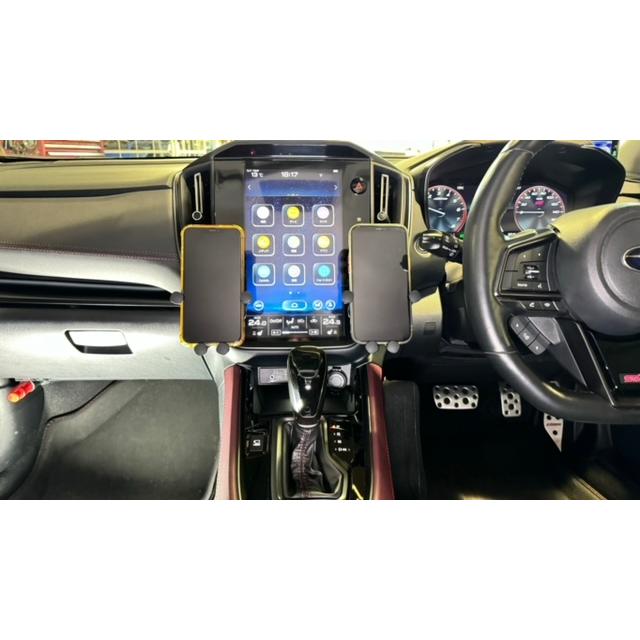 K2GEAR スマホ・ホルダーB type左右セット スバル レヴォーグ：VN系
