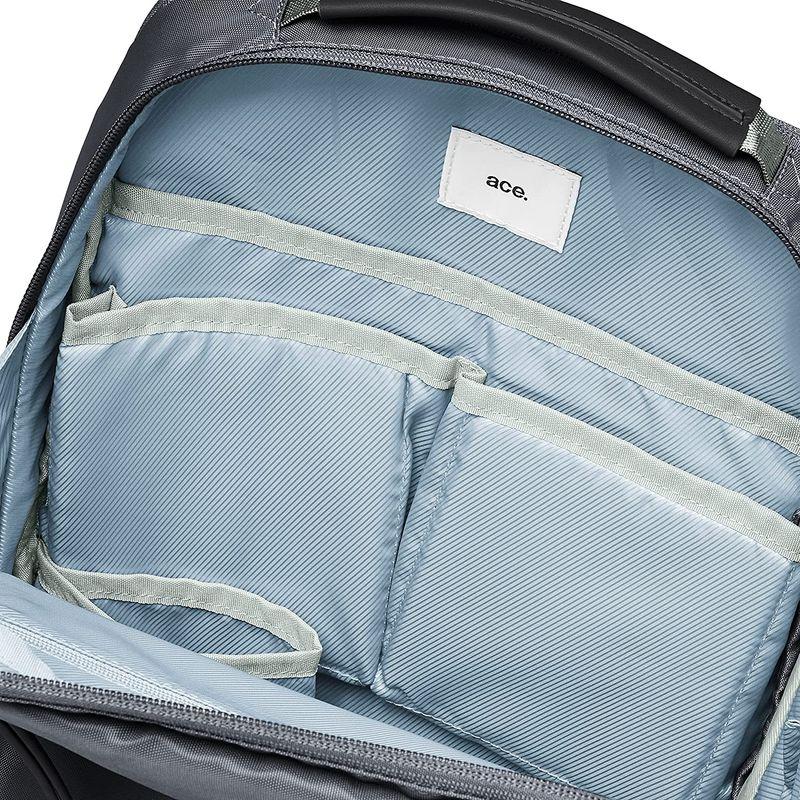 エースジーン リュックサック A4 13.3インチPC収納可 前持ちしやすいフォルム レディース フロンパックL 11001 グレー リュックサック A4 3インチPC収納可 前持ちしやすいフォルム レディース フロンパックL グレー