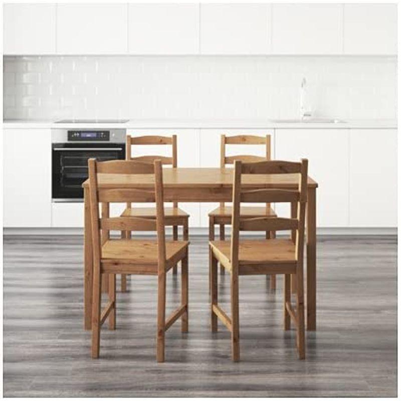 IKEA (イケア) JOKKMOKK テーブル＆チェア4脚, アンティークステイン 