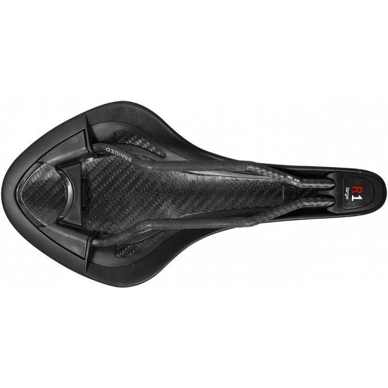 Fizik(フィジーク) ARIONE R1 カーボンレール for スネーク ラージ ブラック サドル 331150002 Fizik ARIONE R1 OPEN カーボンレール レギュラー