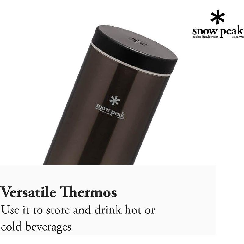 国内在庫スノーピーク(snow peak) システムボトル500 ダークシルバー