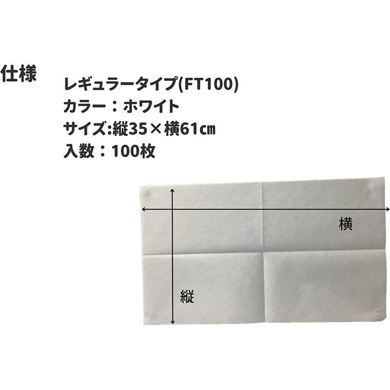 東京メディカル カウンタークロス 35x61cm FT100 返品種別B ホワイト 100枚入 通販