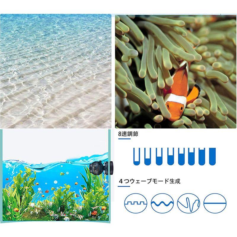 METIS ウェーブポンプ 水流ポンプ 水中ポンプ 水槽ポンプ アクアリウム ワイヤレス 回転式 水槽循環ポンプ 強力 安定 波メーカー 淡 ウェーブポンプ 水流ポンプ 水中ポンプ 水槽ポンプ アクアリウム ワイヤレス 回転式 水槽循環ポンプ 強力 安定 波メーカー 淡