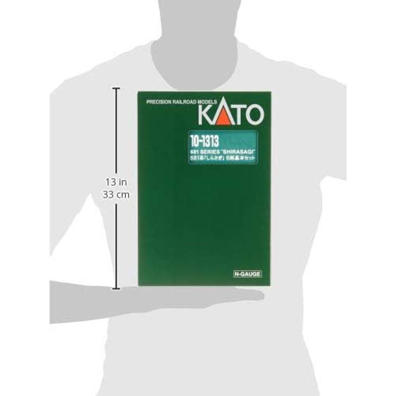 超特盛ミラクルプライス KATO Nゲージ 681系 しらさぎ 基本 6両セット 10-1313 鉄道模型 電車 【3190774331】(16658円)