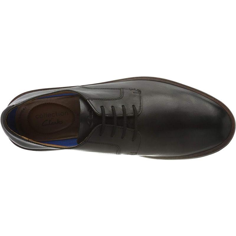 【希少】 クラークス レースアップシューズ 革靴 マルウッドプレイン メンズ ブラックレザー 24.0 cm 【U2373518831】(12392円)