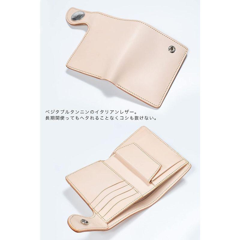【公式】 RIVAL メンズ 財布 二つ折り ミドル 本革 牛革 ヌメ革 生成り イタリアンレザー ハンドメイド イーグルコンチョ 【1807762720】(9439円)