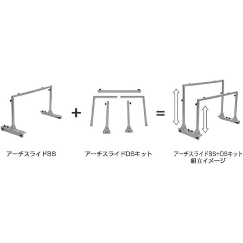新春セール カミハタ アーチスライド BS 900 (ベーシックセット) シルバー 【G1933004976】(10093円)