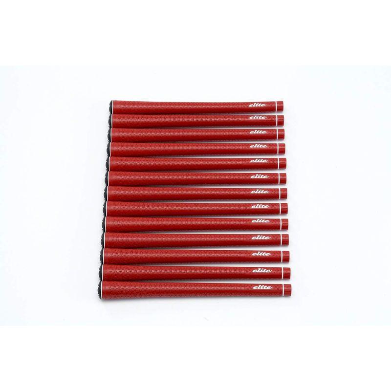 elitegrips (エリートグリップ) ゴルフ グリップ Y360SH 13本セット クラシックレッド バックライン有り Y360SH エリートグリップ ゴルフ グリップ 13本セット クラシックレッド バックライン有り NK R6