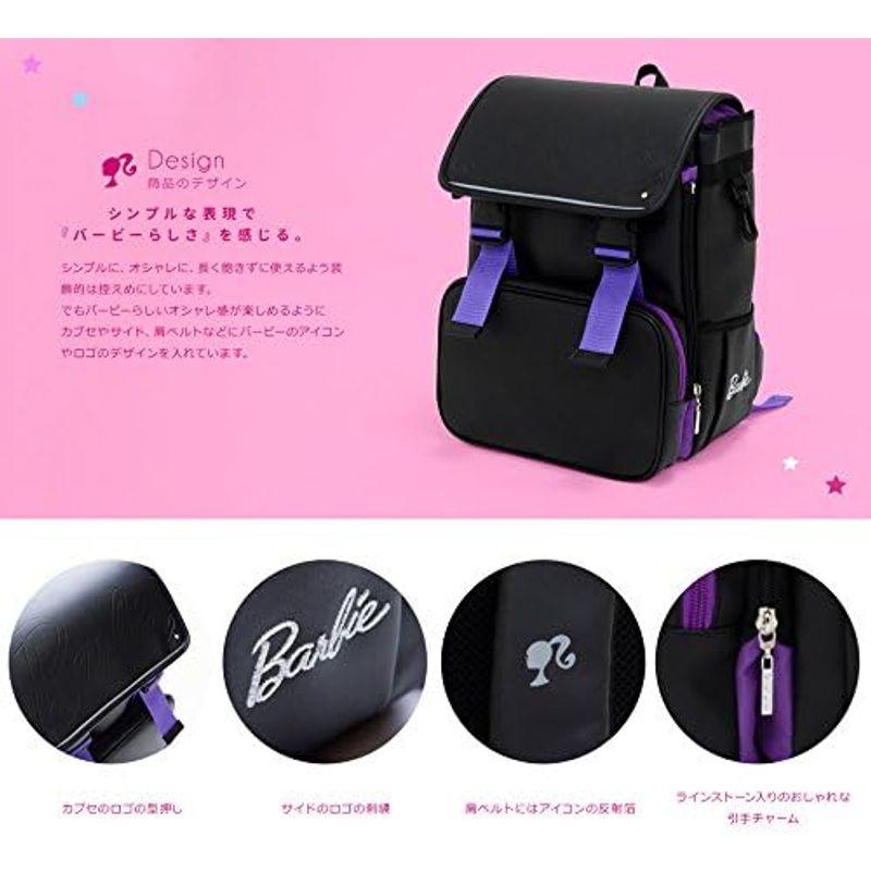 Barbieバービー ランドセル×リュック ランドセルリュック 2色 女の子用 ショップ限定販売 (ブラック) ランドセル×リュック ランドセルリュック 2色 女の子用 ショップ限定販売 ブラック 　