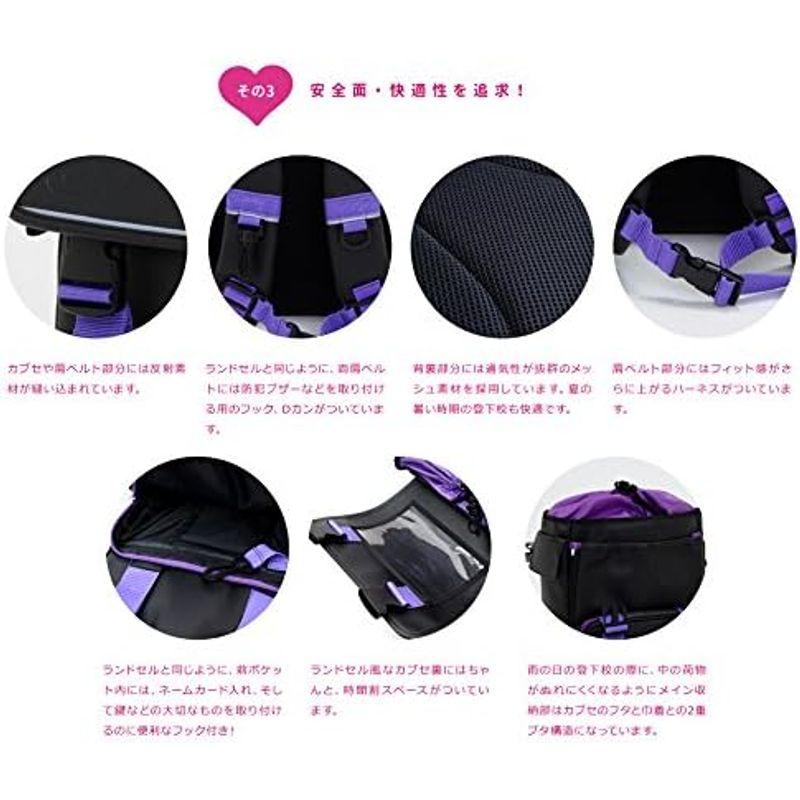 Barbieバービー ランドセル×リュック ランドセルリュック 2色 女の子用 ショップ限定販売 (ブラック) ランドセル×リュック ランドセルリュック 2色 女の子用 ショップ限定販売 ブラック 　