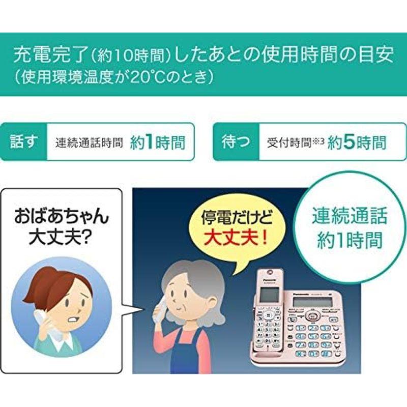 パナソニック コードレス電話機(子機1台付き) VE-GD56DL-N
