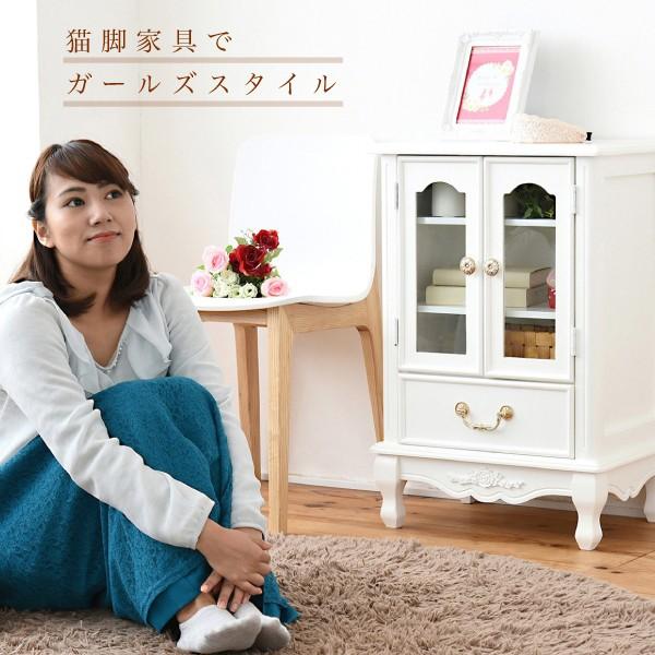 JK-PLAN ガラスキャビネット 姫系 お姫様 プリンセス家具 JK-PLAN ガラスキャビネット 姫系 お姫様 プリンセス家具