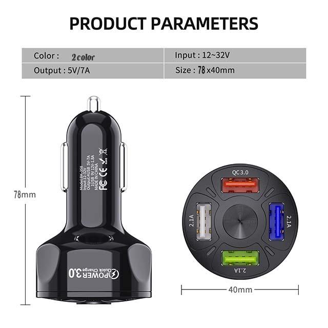 シガーソケット USB 増設 4連 急速充電器 車載充電器 最強 カーチャージャー 12V 24V :zs0228:K3 SHOP - 通販 - Yahoo!ショッピング シガーソケット USB 増設 4連 急速充電器 車載充電器 最強 カーチャージャー 12V 24V :zs0228:K3 SHOP - 通販 - Yahoo!ショッピング