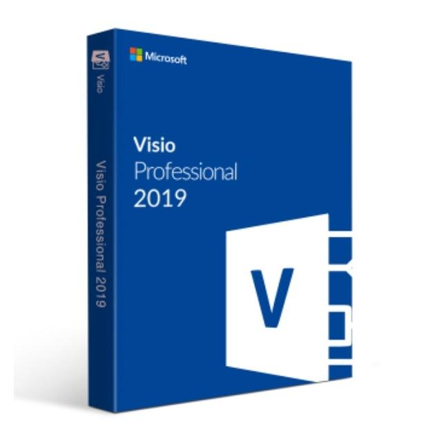 Microsoft Visio 2019 Professional 日本語[ダウンロード版](PC1台)最新 永続ライセンス プロダクトキー｜k8457s8451