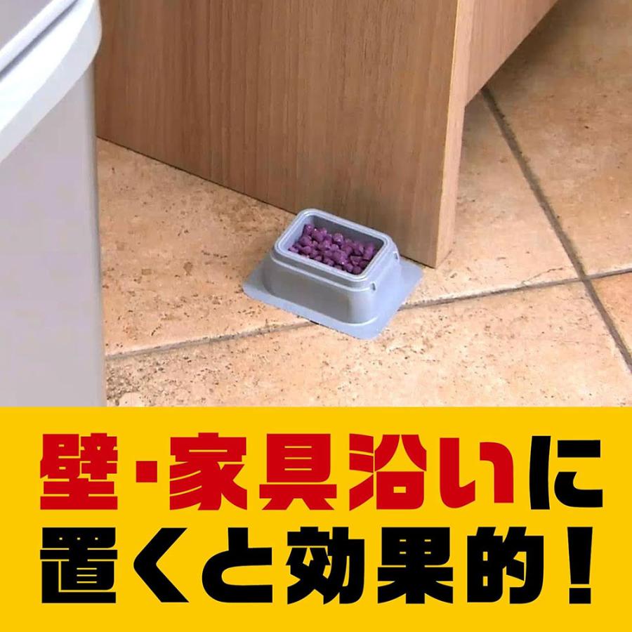 ネズミ 駆除 殺鼠剤 デスモアプロ トレータイプ （15g×4個入）×20個 防除用医薬部外品 スーパーラット対策 抵抗性 アース製薬の画像